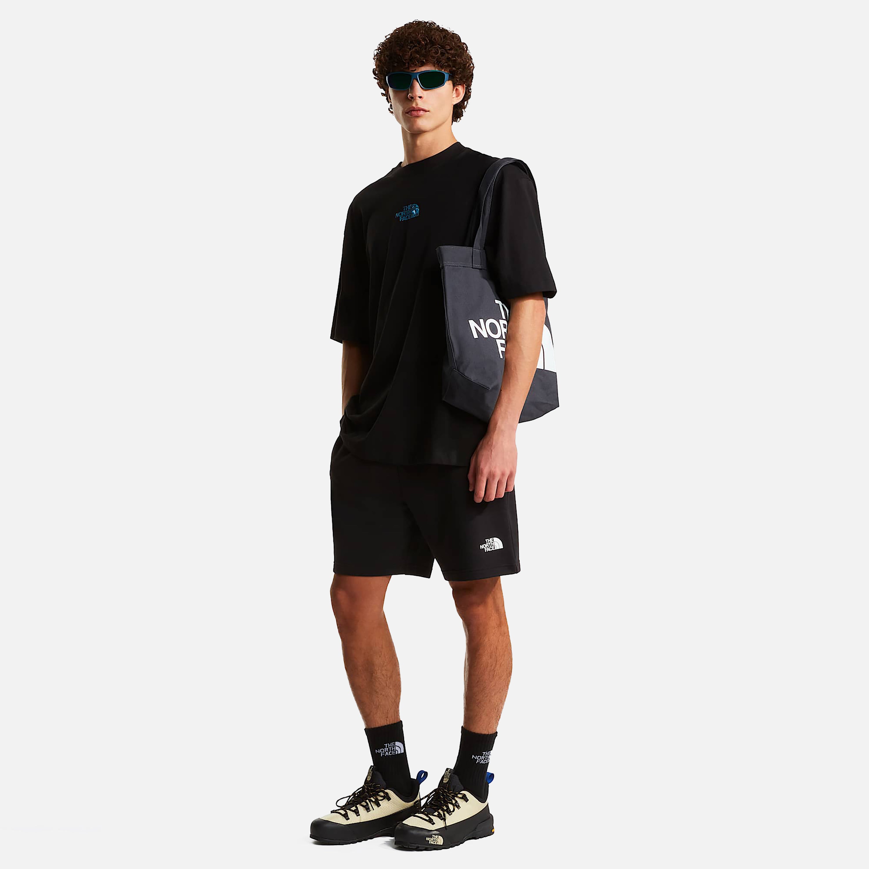 THE NORTH FACE T-SHIRT M LIQUID LOGO OVERSIZE SHORT SLEEVE TEE