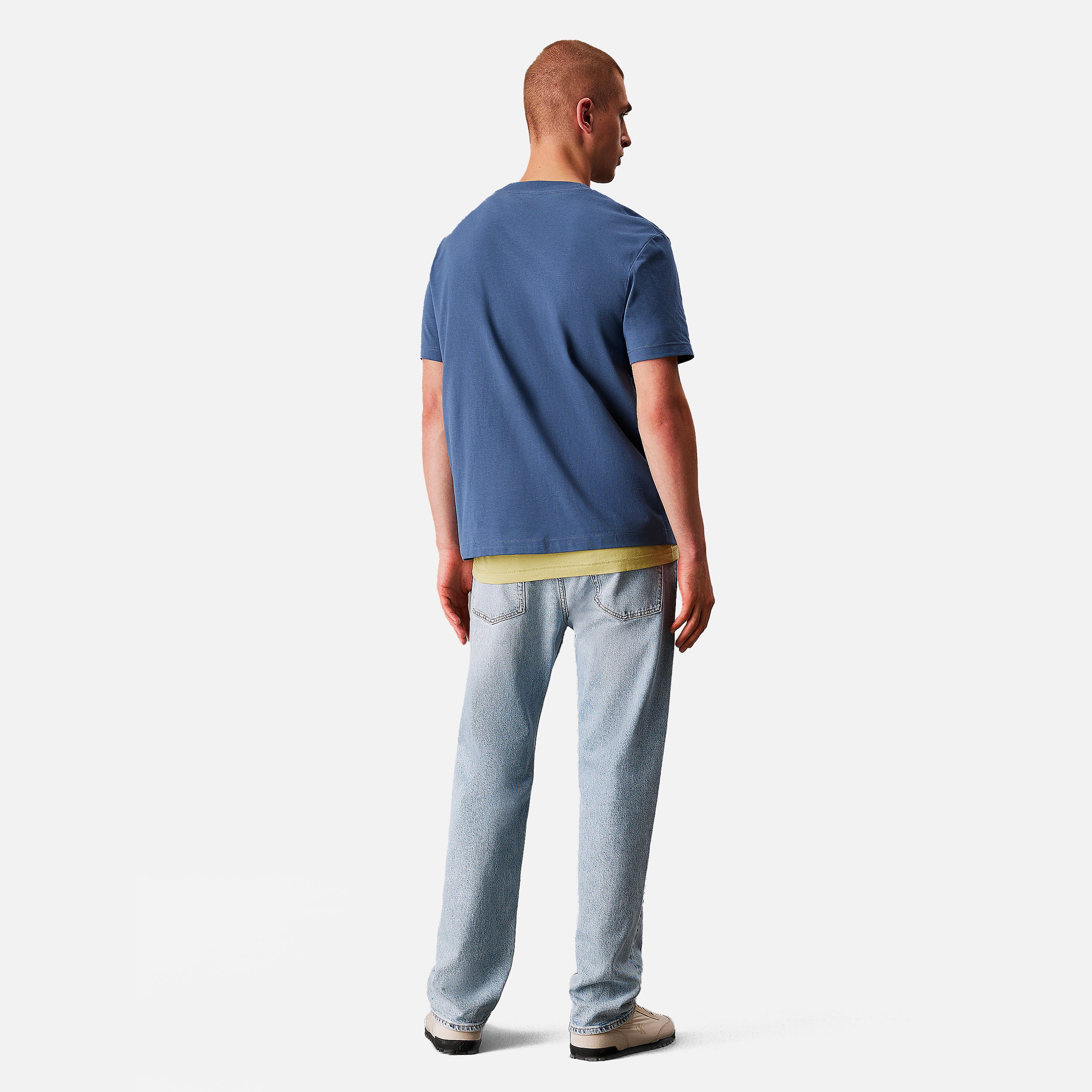 CALVIN JEANS T-SHIRT CK APPLIQUE TEE