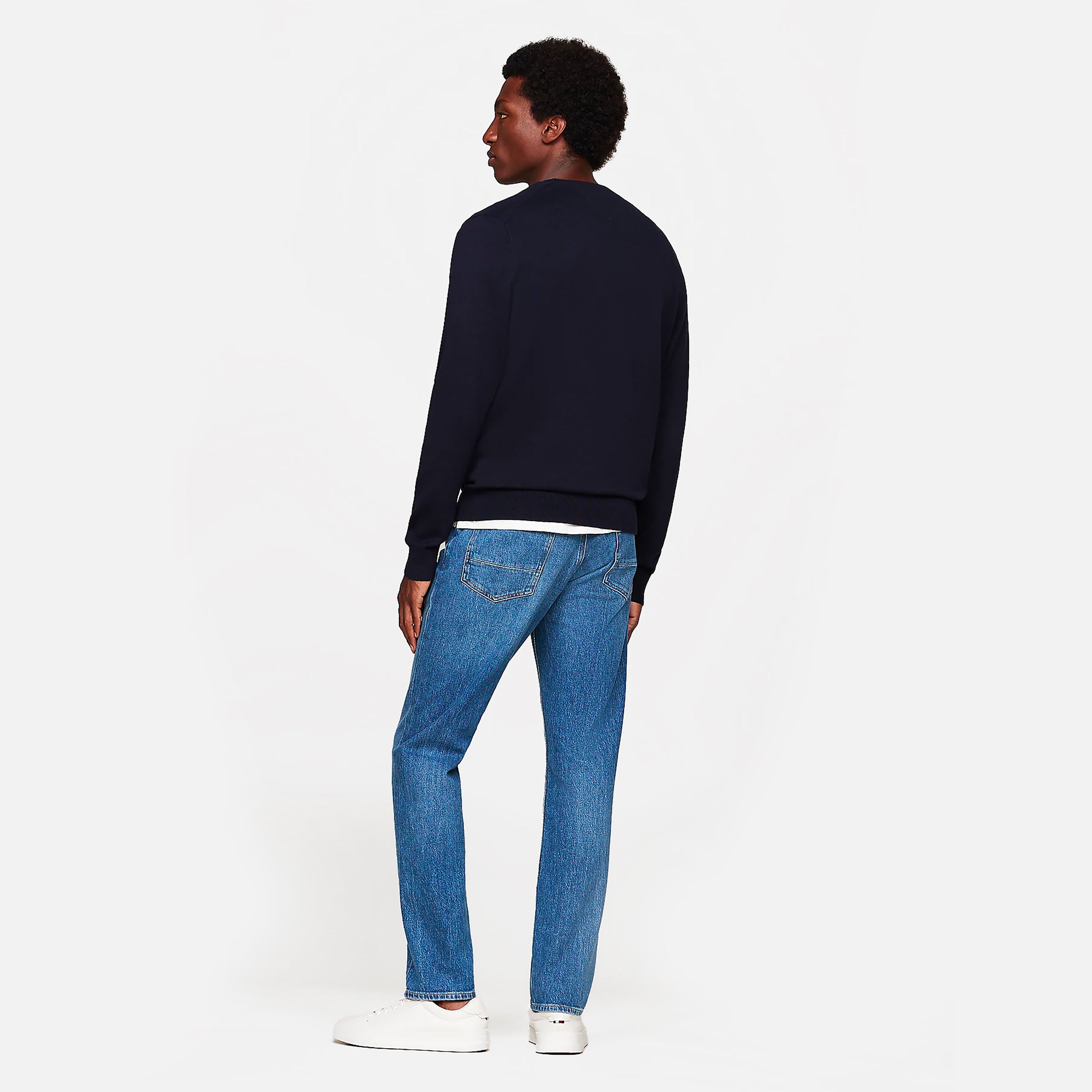 TOMMY HILFIGER MAGLIONE CORE ESSENTIAL COTTO