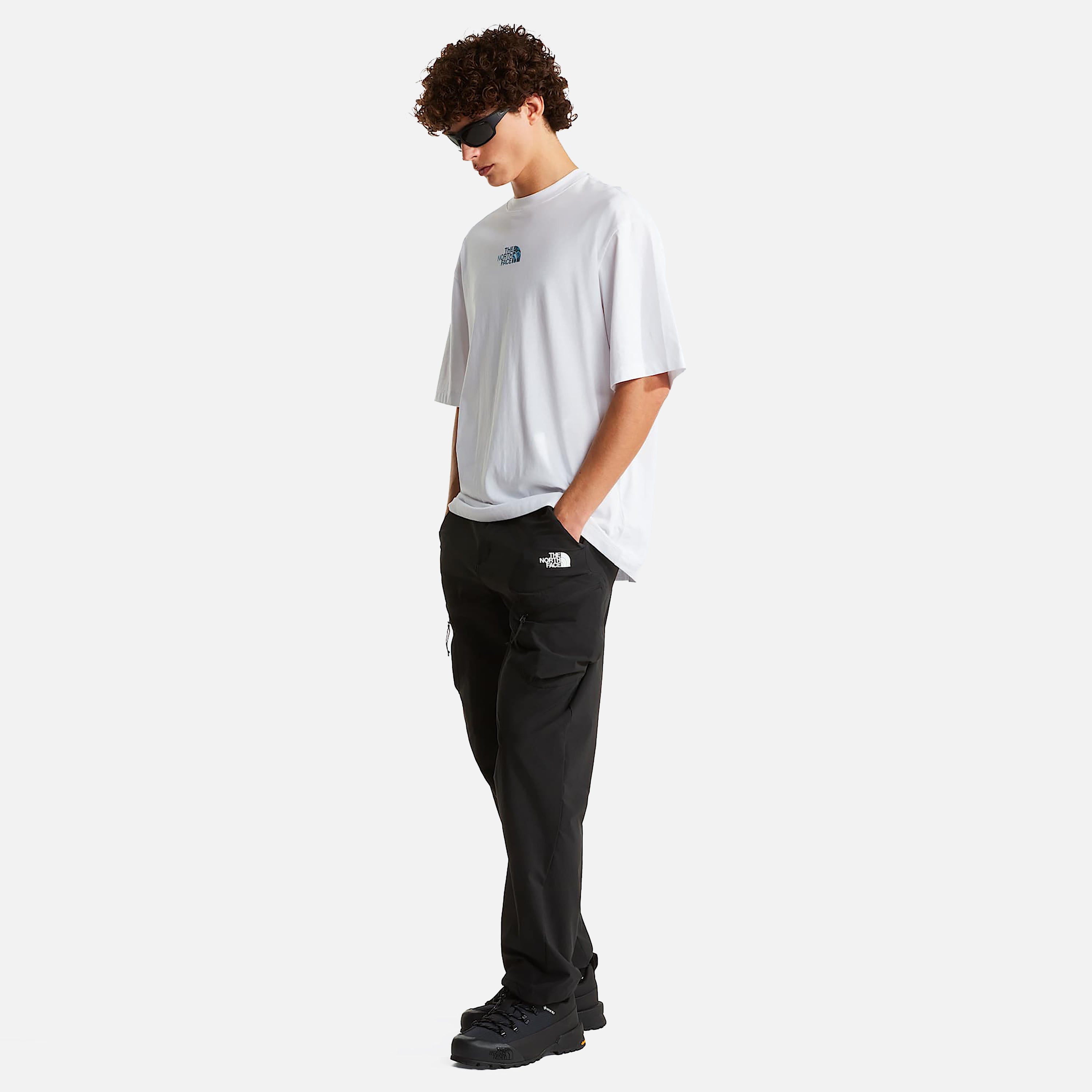 THE NORTH FACE T-SHIRT M LIQUID LOGO OVERSIZE SHORT SLEEVE TEE
