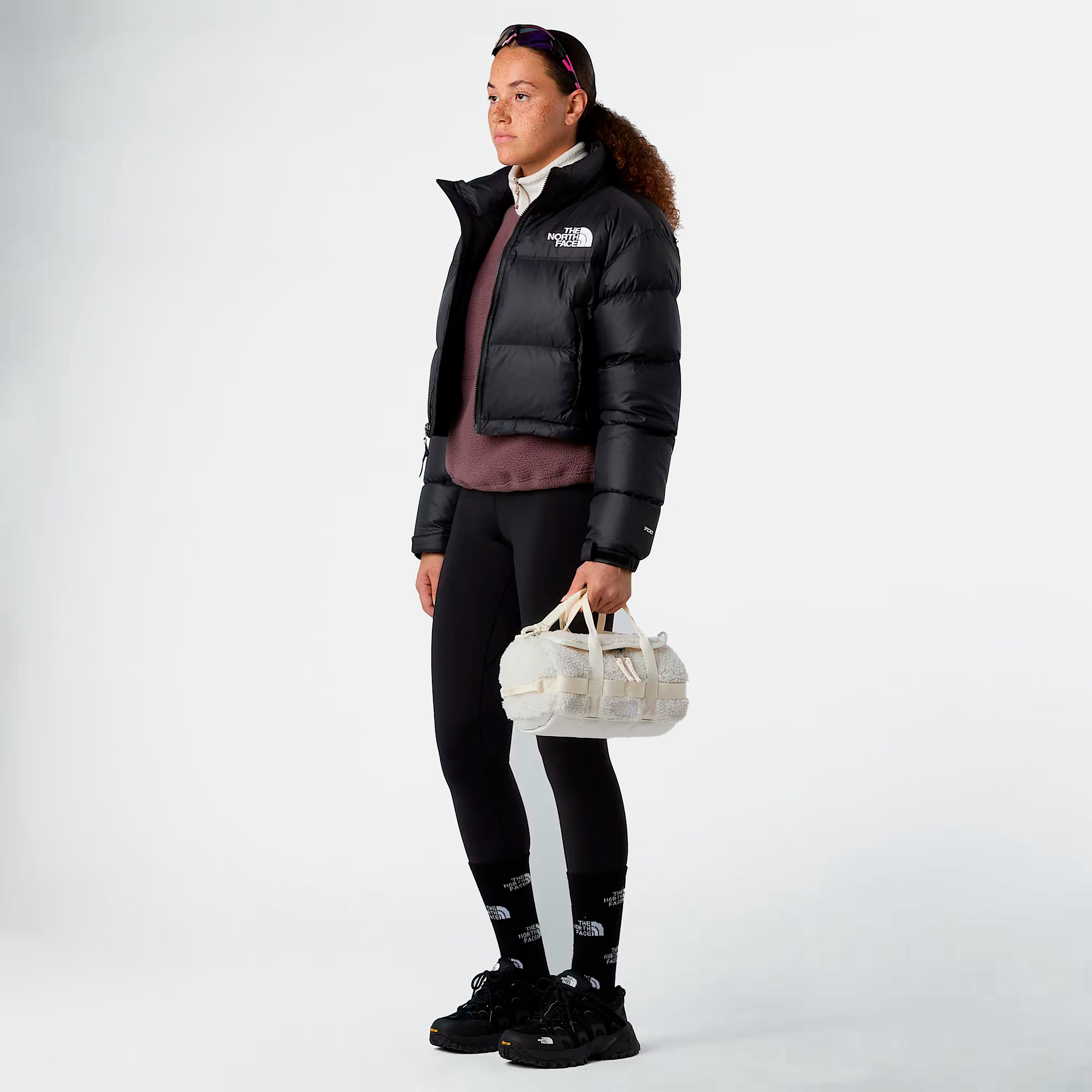 THE NORTH FACE GIUBBINO W NUPTSE SHORT JACKET