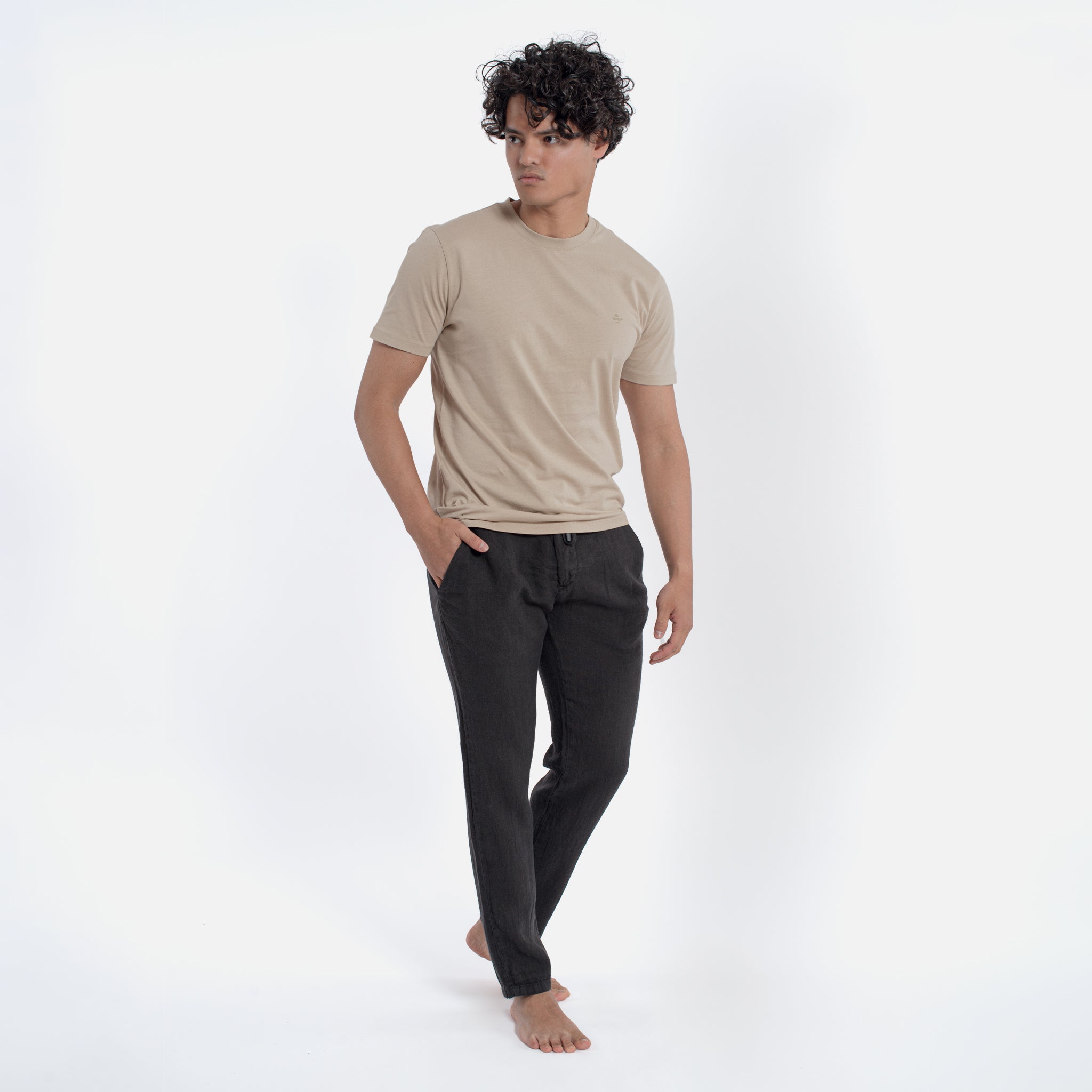 ACANPHORA LINEN TROUSERS