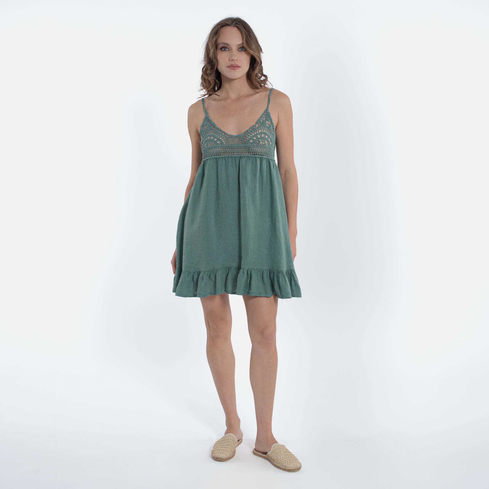 ACANFORA LINEN DRESS