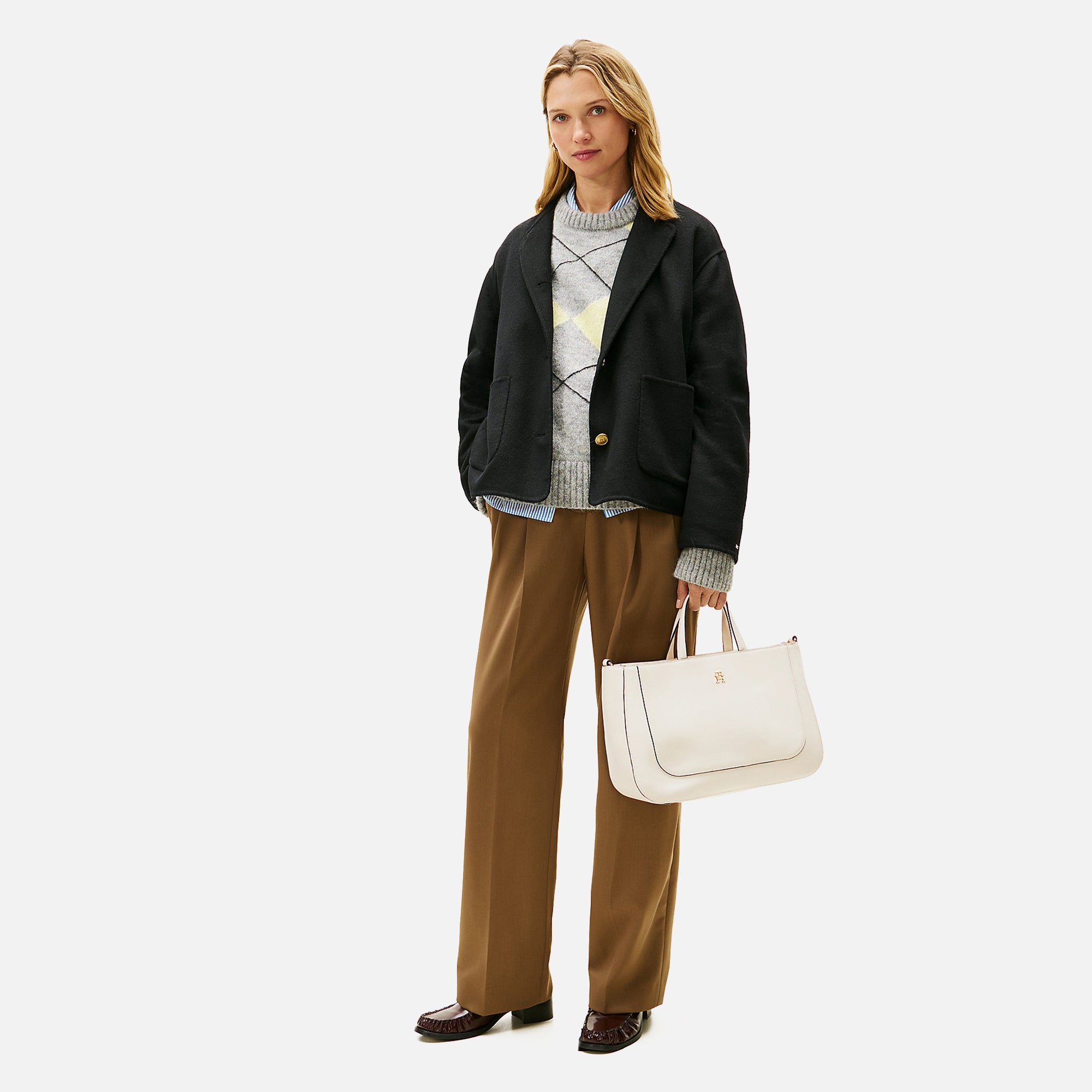 TOMMY HILFIGER BORSA TH GLAM SATCHEL