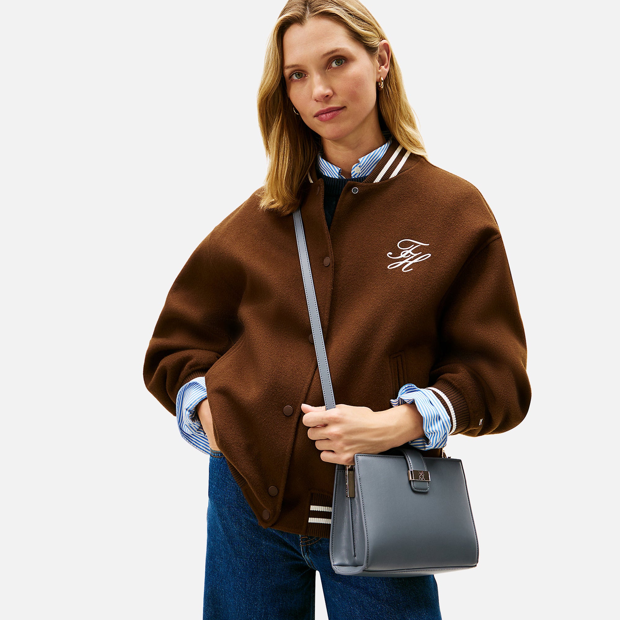 TOMMY HILFIGER BORSA TH HERITAGE MINI SATCHEL