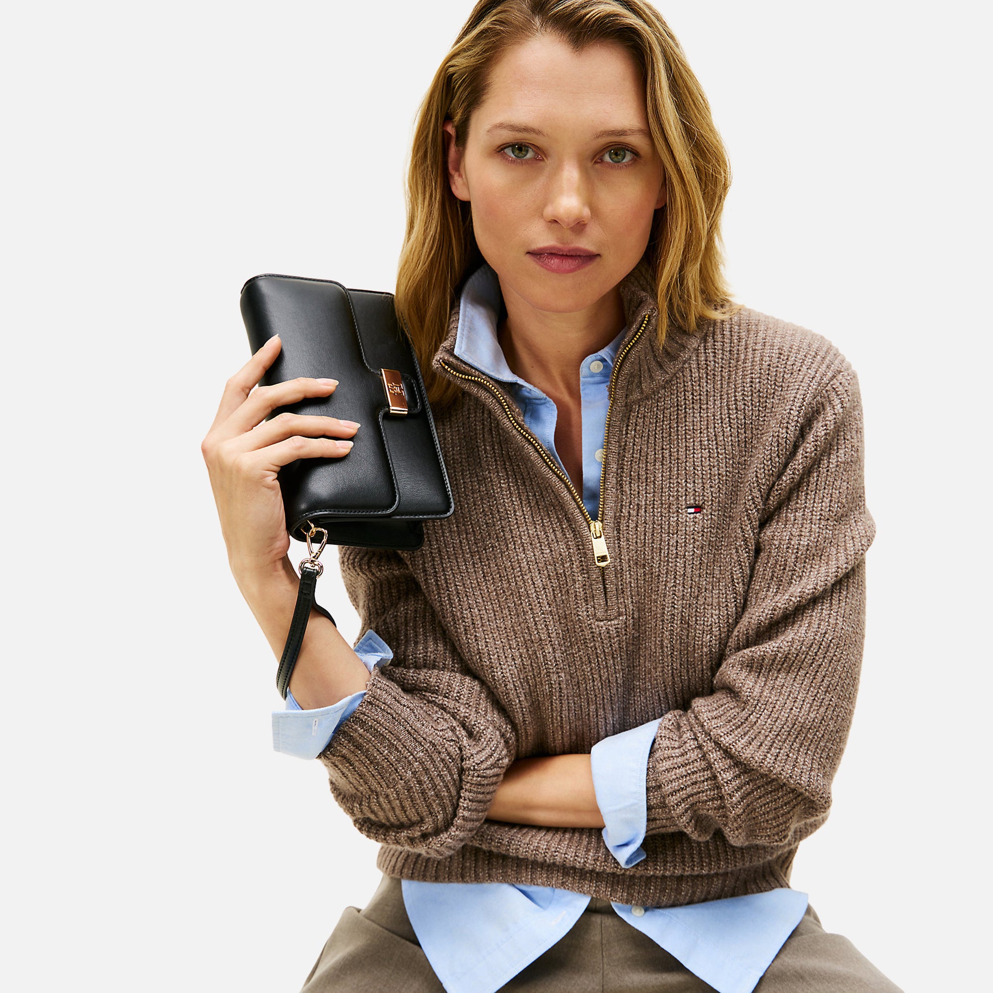 TOMMY HILFIGER BORSA TH HERITAGE CLUTCH