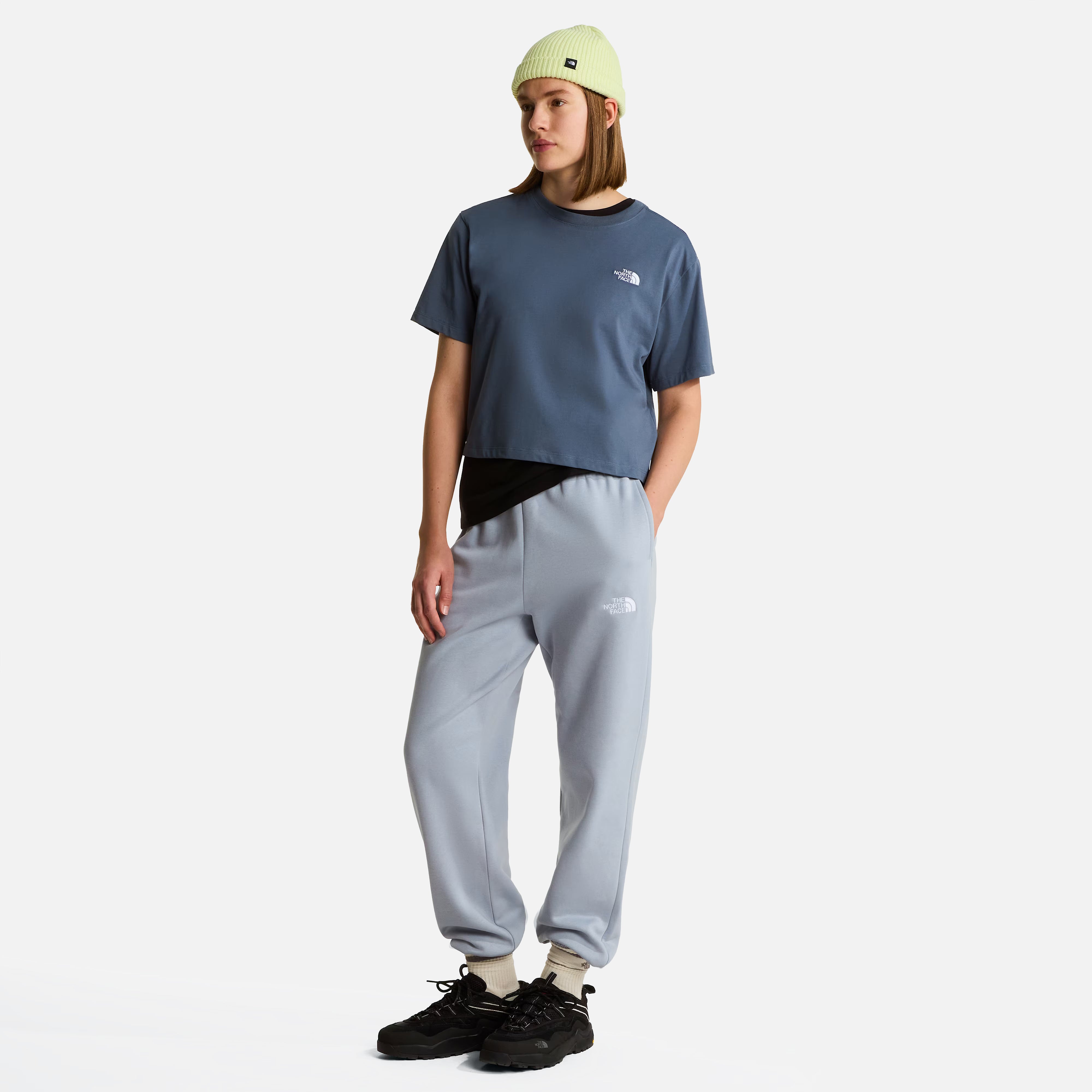 THE NORTH FACE T-SHIRT W EVOLUTION SIMPLE DOME CROP RLX SS TEE