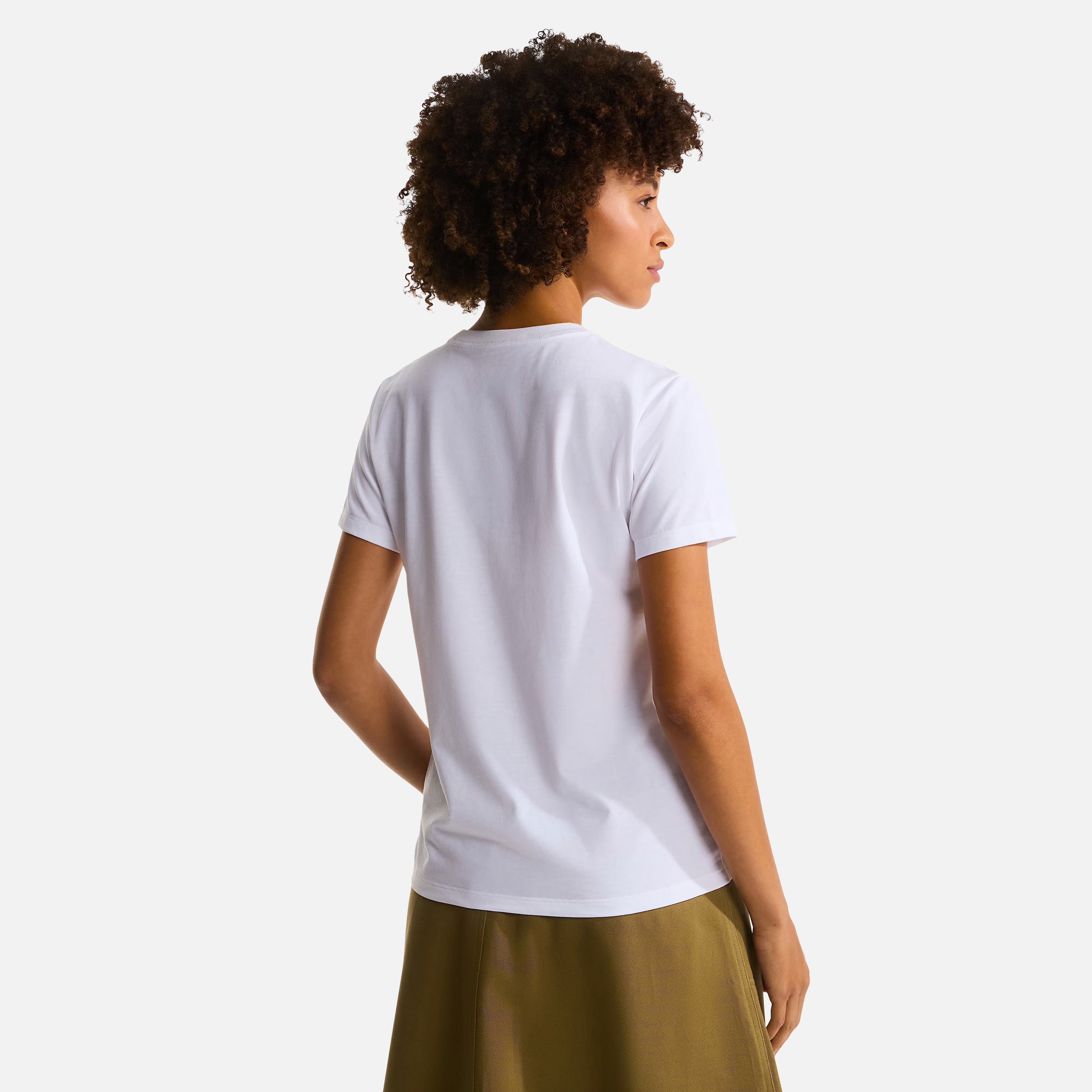 THE NORTH FACE T-SHIRT W EVOLUTION SIMPLE DOME SLM SHORT SLEEVE