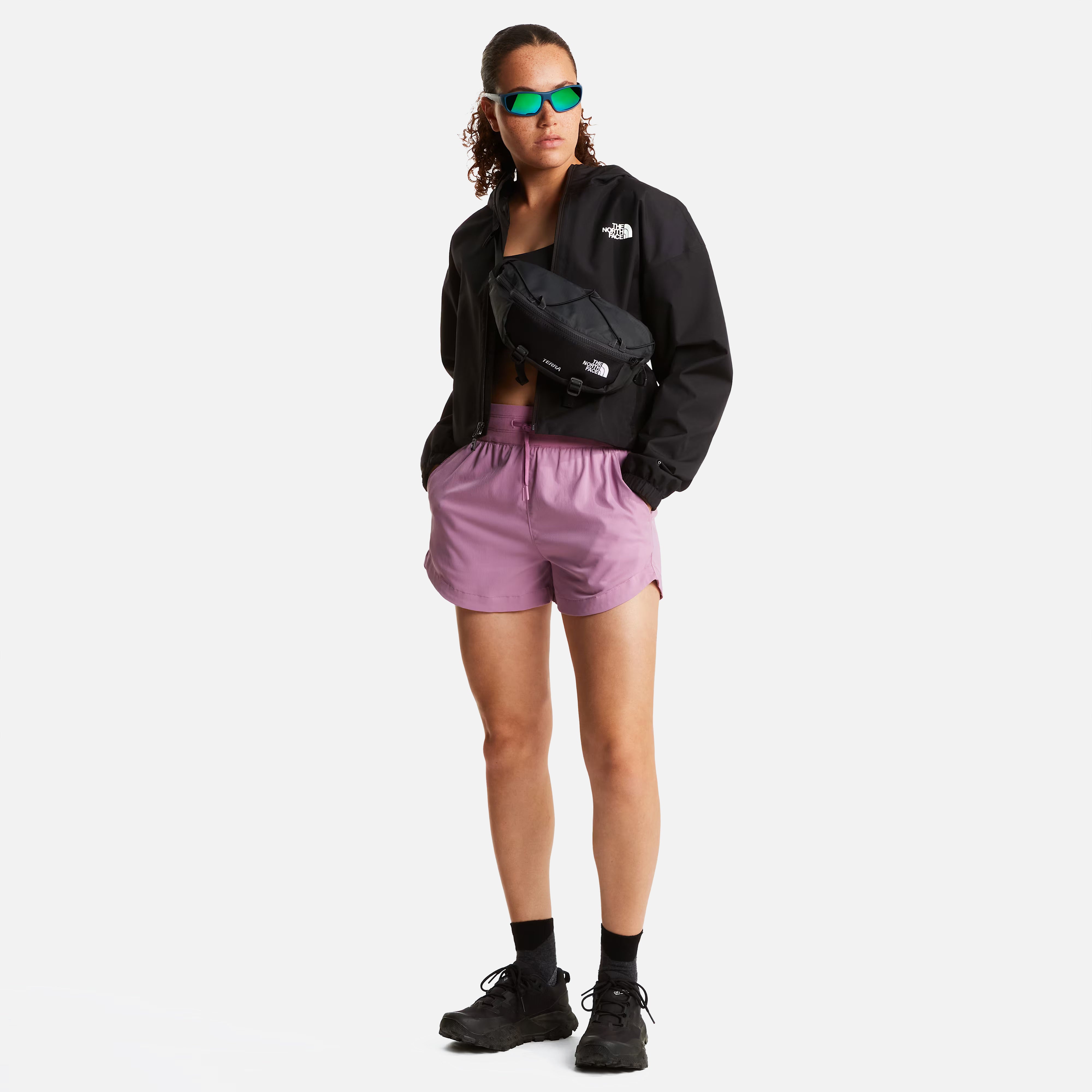 THE NORTH FACE GIUBBINO W QUEST MONO CROPPED JACKET
