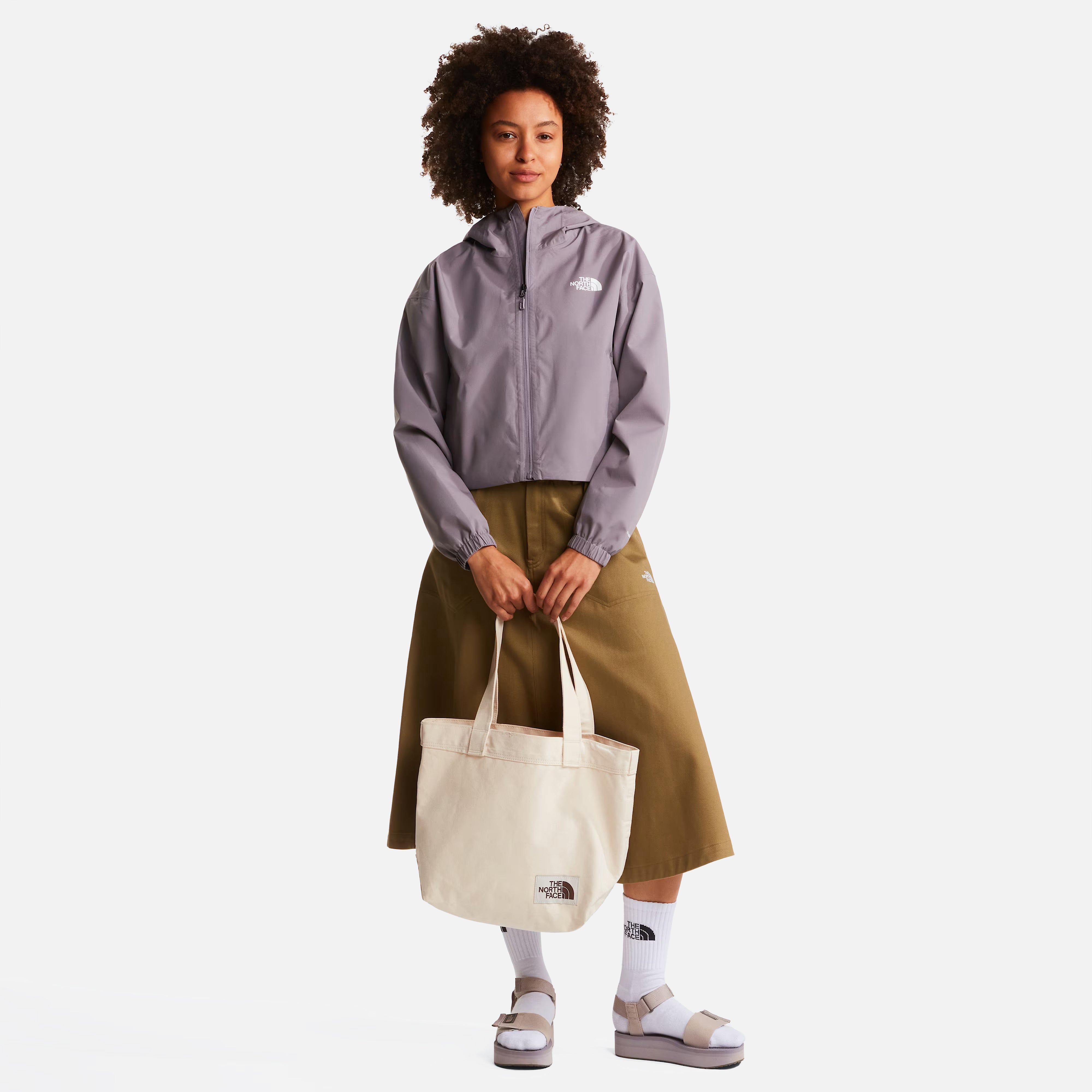 THE NORTH FACE GIUBBINO W QUEST MONO CROPPED JACKET