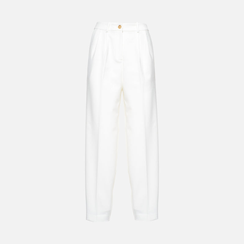 TOMMY HILFIGER PANTALONE TAPERED PLEATED VIS BLEND PANT